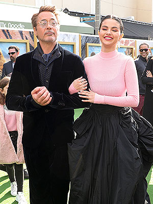 Selena Gomez Robert Downey Jr.