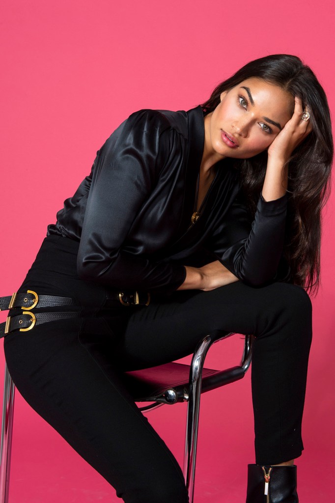 Ping Hue, Devon Windsor, Nadine Leopold, Hannah Ferguson, Shanina Shaik, and Caroline Lowe of “Model Squad” stopped by HollywoodLife’s NYC photo studio.