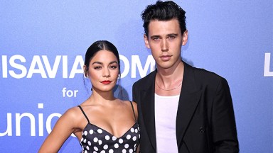 Vanessa Hudgens & Austin Butler on the red carpet