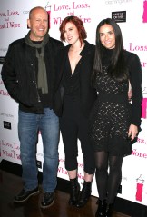 Bruce Willis, Rumer Willis, Demi Moore
'Love, Loss And What I Wore' New Cast Introduction at B.Smith's Restaurant, New York, America - 24 Mar 2011