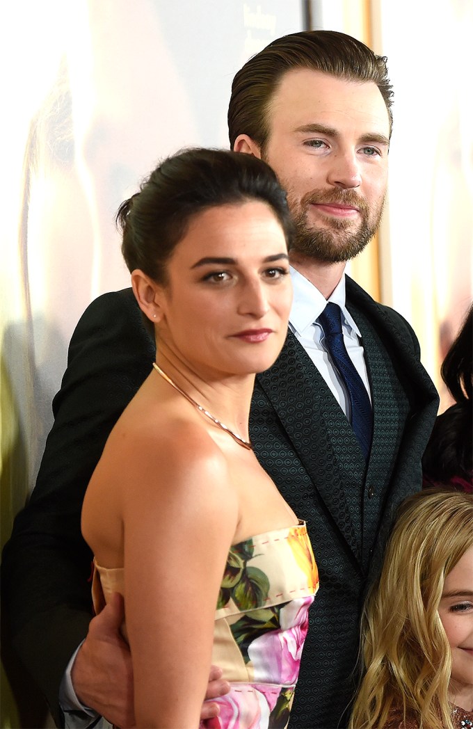 Jenny Slate & Chris Evans