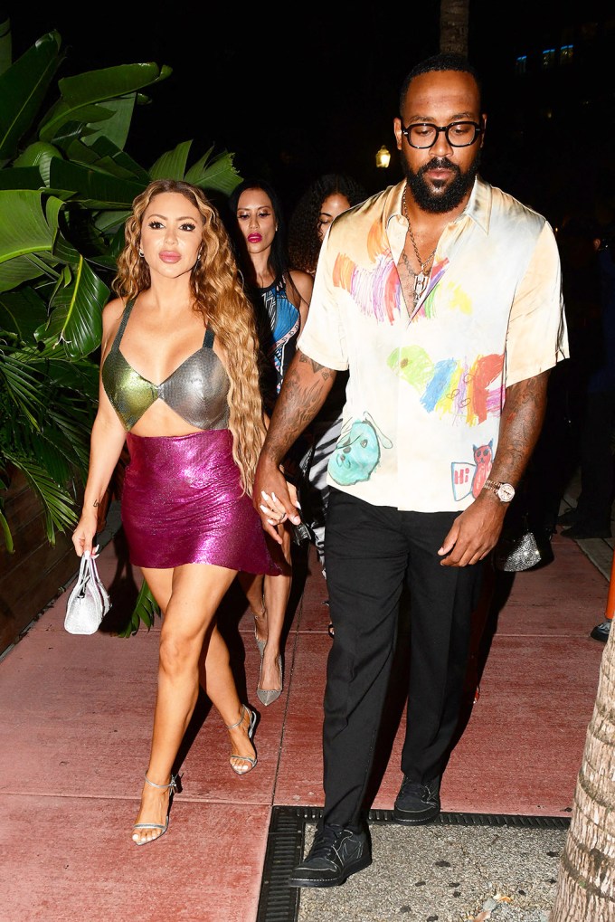 Larsa Pippen Marcus Jordan PDA Bday MEGA