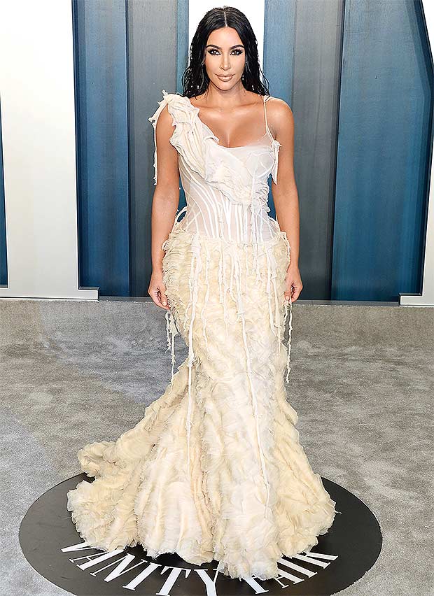 kim kardashian vf after-party oscars