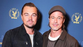 Leonardo Di Caprio and Brad Pitt