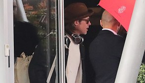 Brad Pitt in Paris