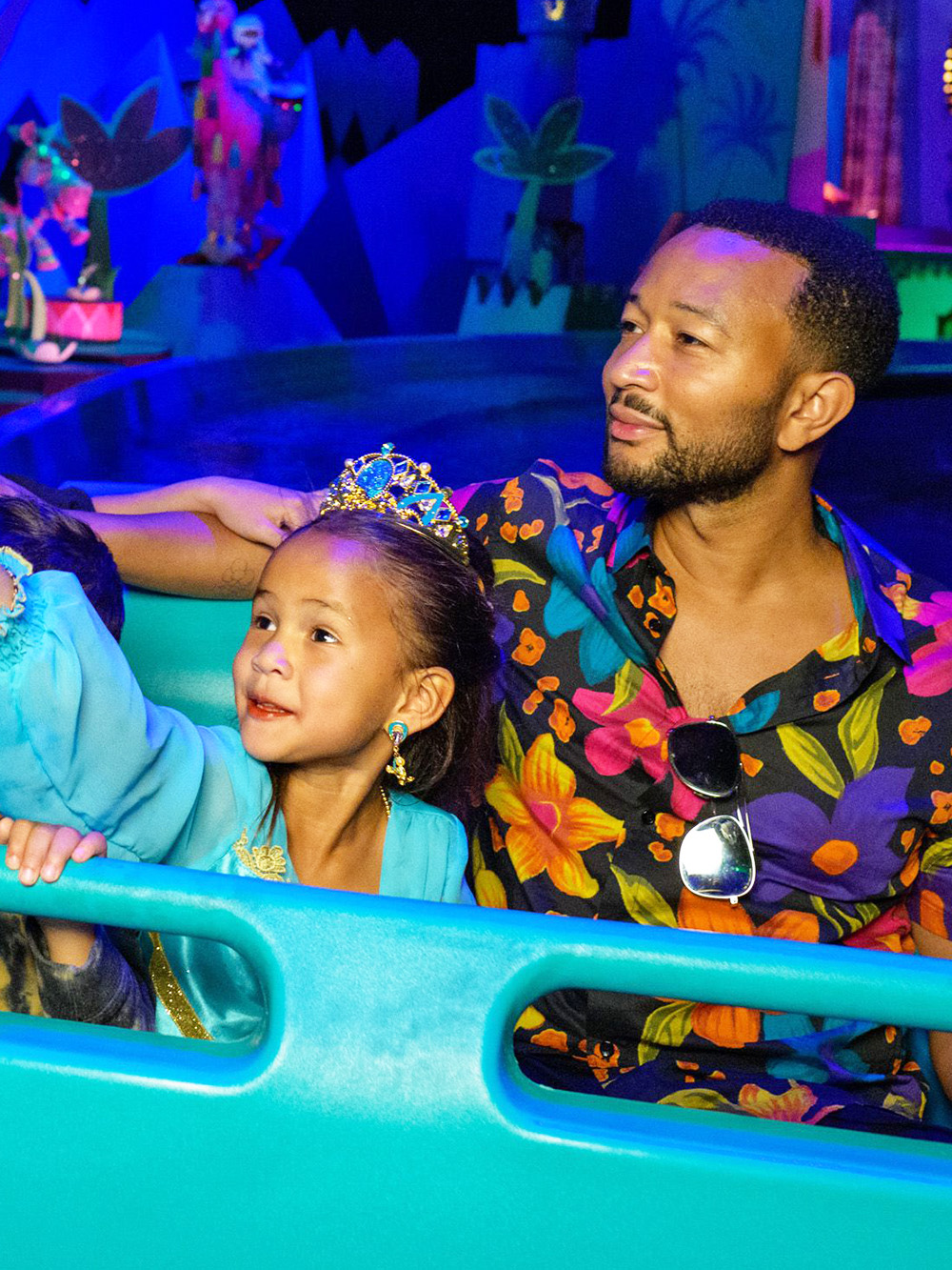 Chrissy Teigen and John Legend celebrate Daughter Luna's Birthday at Disneyland Resort, Anaheim, California, USA - 14 Apr 2022