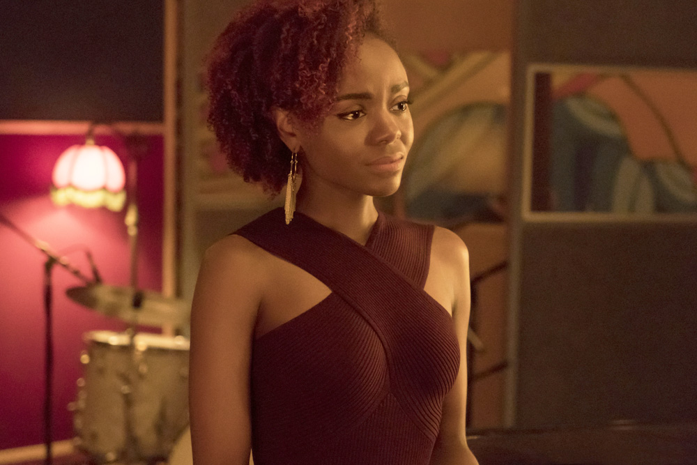 Katy Keene -- "Pilot" -- Image Number: KK101a_0574r.jpg -- Pictured: Ashleigh Murray as Josie McCoy -- Photo: Barbara Nitke/The CW -- © 2020 The CW Network, LLC. All Rights Reserved.