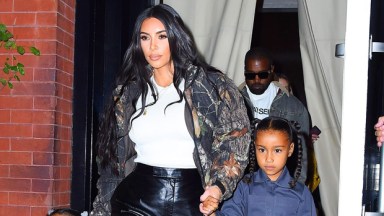 Kim Kardashian and her kids