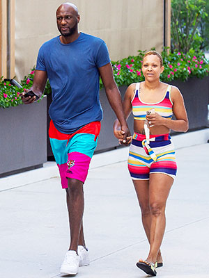 Lamar Odoms & Sabrina Parr