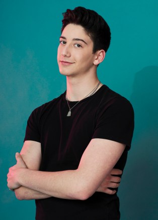 'Zombies 2's Milo Manheim stops by HollywoodLife's New York City portrait studio.