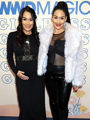 Brie Bella and Nikki Bella'Boss Babes and CEOs', Magic Convention, Mandalay Bay Convention Center, Las Vegas, USA - 07 Feb 2020
