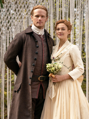 Sam Heughan Sophie Skelton