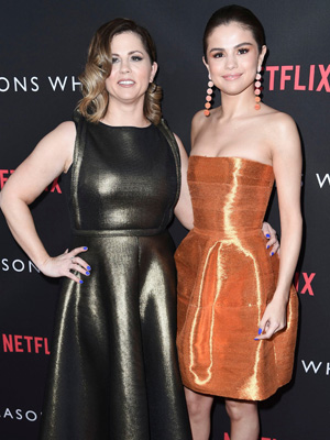 Selena Gomez and Mandy Teefey