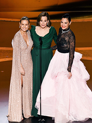 Brie Larson, Sigourney Weaver, Gal Gadot Oscars 2020