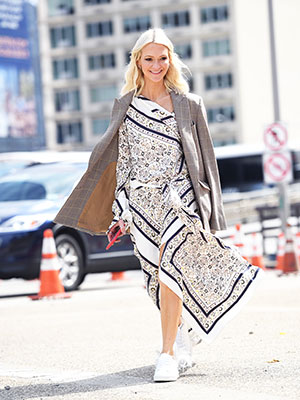 Zanna Roberts Rassi at NYFW
