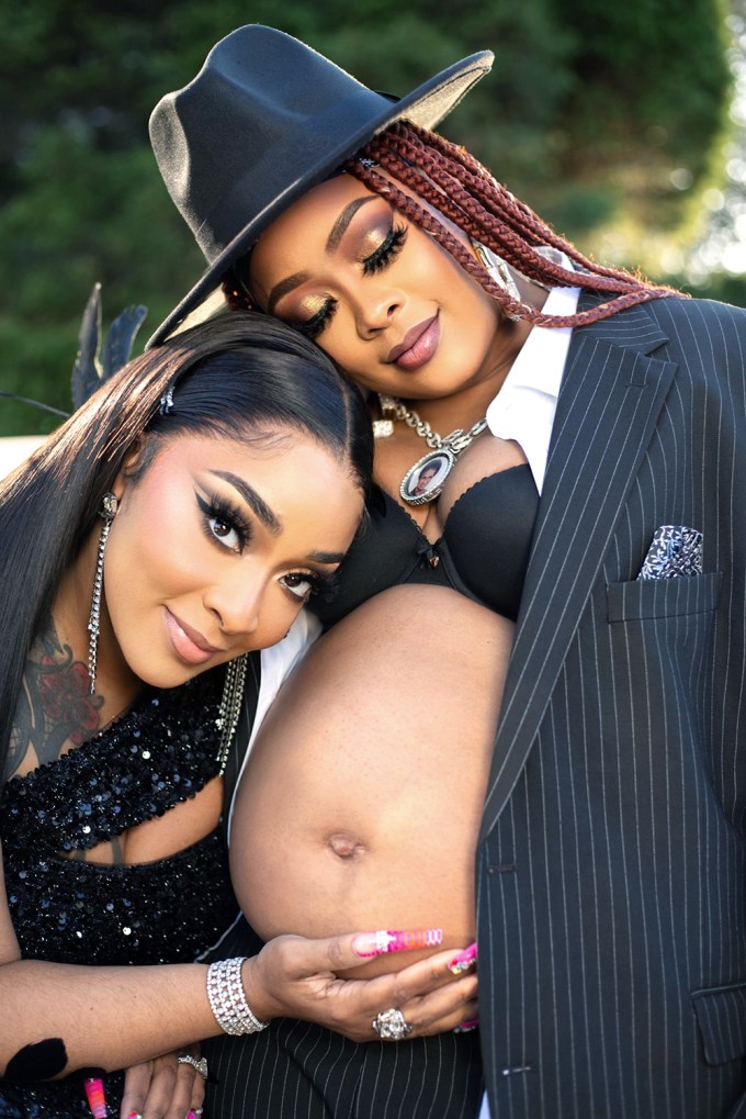 Da Brat & Judy Harris-Dupart Celebrate Brat’s Pregnancy