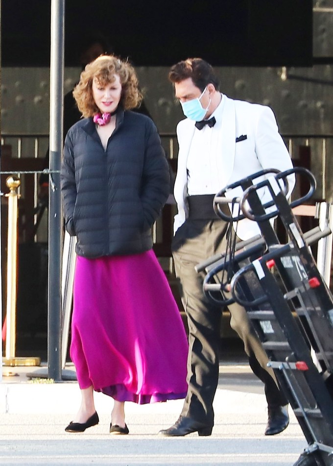 Nicole Kidman on the set of ‘Being the Ricardos’