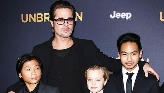 Brad Pitt Maddox Shiloh Pax