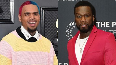 Chris Brown, 50 Cent