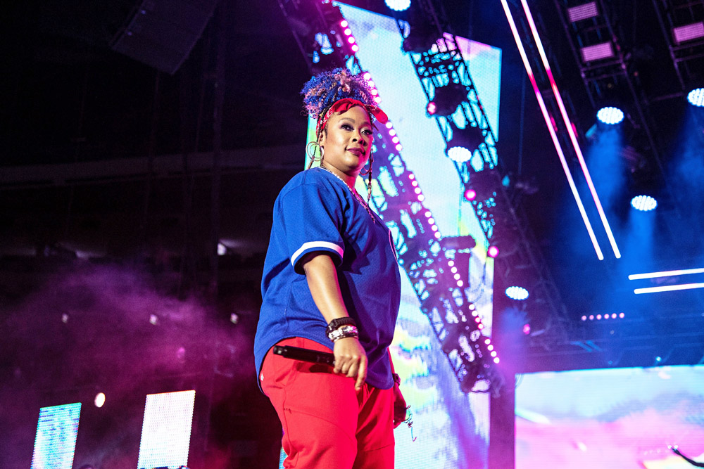 Da Brat performs at the 2019 Essence Festival at the Mercedes-Benz Superdome, in New Orleans
2019 Essence Festival - Day 3, New Orleans, USA - 07 Jul 2019