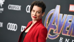 Evangeline Lilly on the red carpet