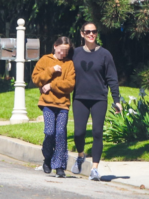 Jennifer Garner Seraphina Affleck Pic