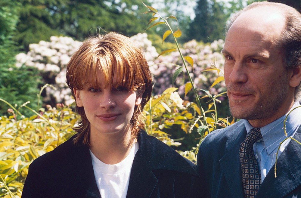 JULIA ROBERTS AND JOHN MALKOVICH AT A PRESS CONFERENCE AT BRENTWOOD TV STUDIOS, IVER, ENGLAND, BRITAIN - 1994