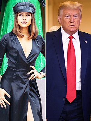Karrueche Tran Donald Trump