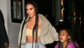 Kim Kardashian & North West