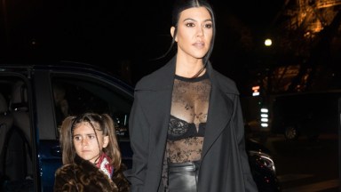 Kourtney Kardashian & Penelope Disick