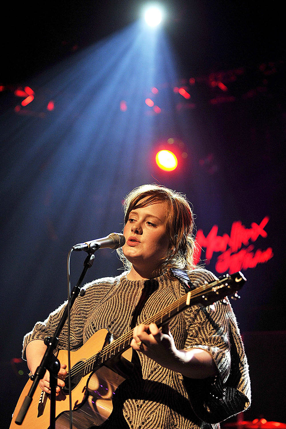 British Singer Adele Performs on the Stage of the Miles Davis Hall During the 42nd Montreux Jazz Festival in Montreux Switzerland 12 July 2008 Switzerland Schweiz Suisse MontreuxSwitzerland Montreux Jazz Festival - Jul 2008