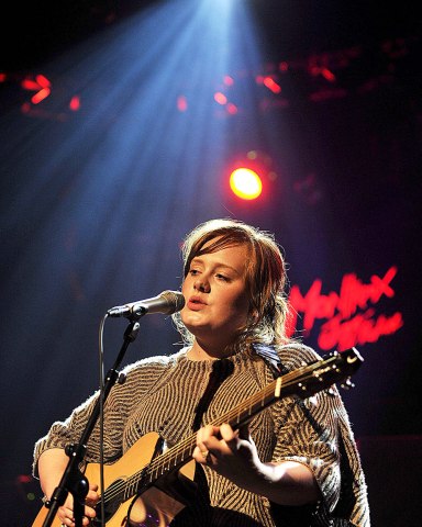 British Singer Adele Performs on the Stage of the Miles Davis Hall During the 42nd Montreux Jazz Festival in Montreux Switzerland 12 July 2008 Switzerland Schweiz Suisse MontreuxSwitzerland Montreux Jazz Festival - Jul 2008