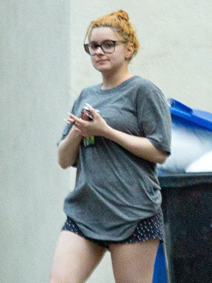 Ariel Winter out in LA