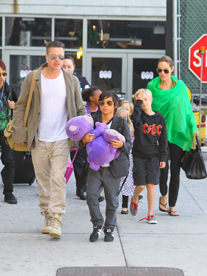 Brad Pitt Angelina Jolie Kids