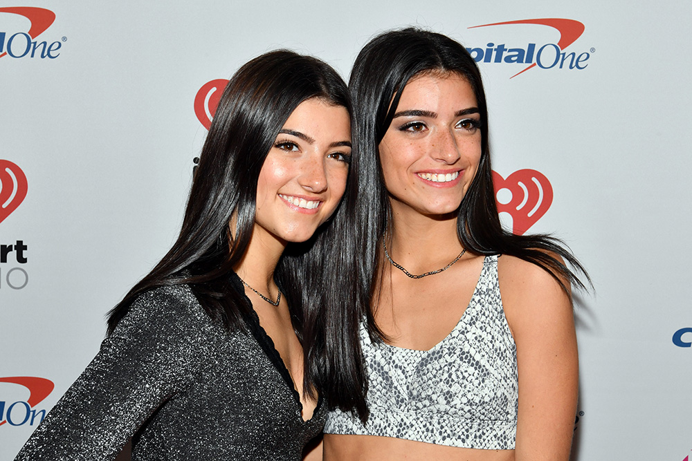 Charli D'Amelio and Dixie D'Amelio
iHeartRadio Jingle Ball, Arrivals, Madison Square Garden, New York, USA - 13 Dec 2019