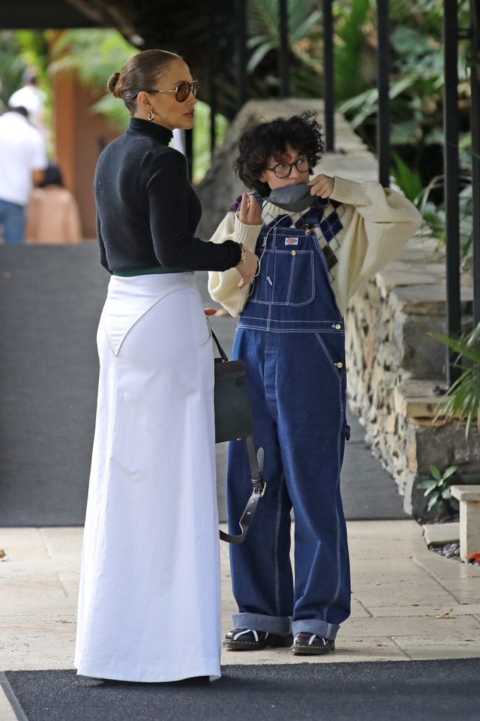 Jennifer Lopez & Emme Do Lunch