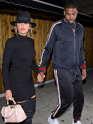 Khloe Kardashian and Tristan Thompson