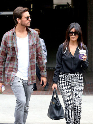 Kourtney Kardashian & Scott Disick