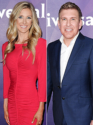 Linsdie and Todd Chrisley