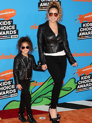 Mariah Carey and daughter Monroe