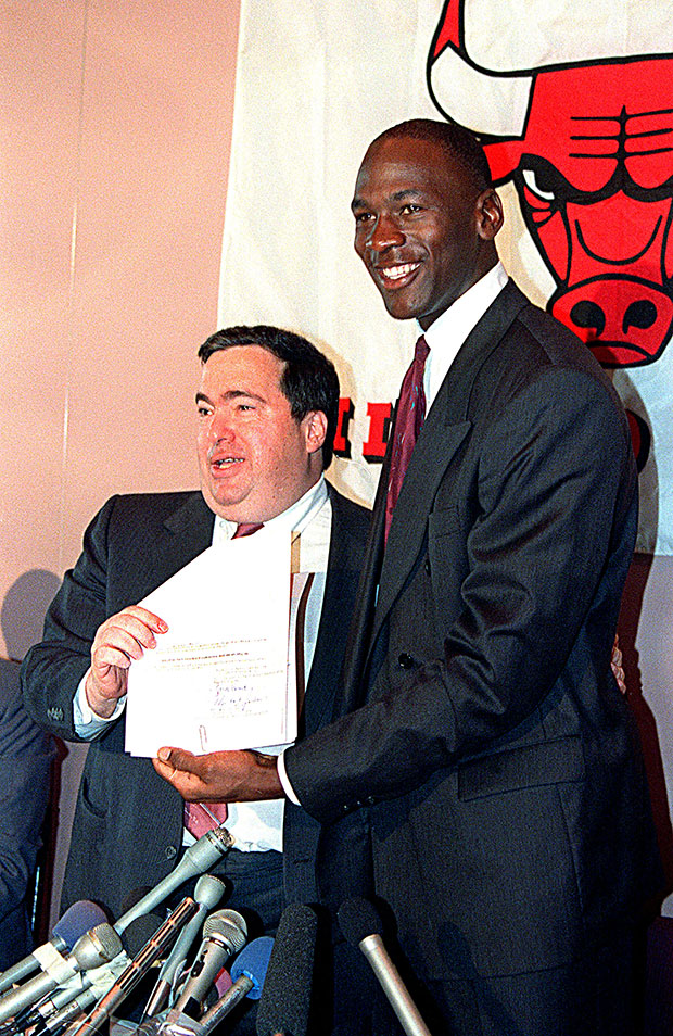 Michael jordan & Jerry Krause