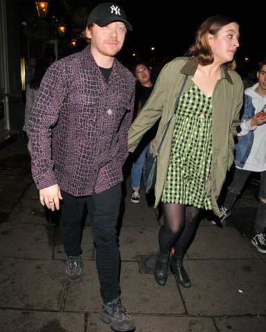 Rupert Grint and Georgia Groome
'Bitter Wheat' play, Press Night, London, UK - 19 Jun 2019