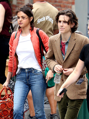 Selena Gomez Timothee Chalamet