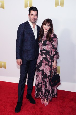 Jonathan Scott and Zooey DeschanelAcademy Museum of Motion Pictures Premiere Party, Arrivals, Los Angeles, California, USA - 29 Sep 2021