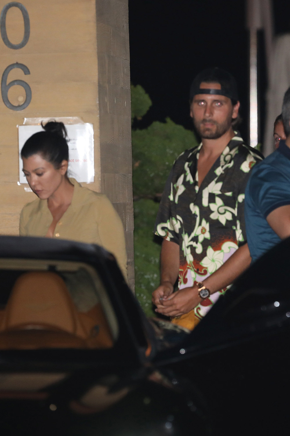 Kourtney Kardashian and Scott Disick have a romantic dinner date at Nobu Malibu