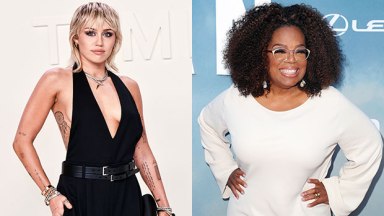 Miley Cyrus Oprah Winfrey