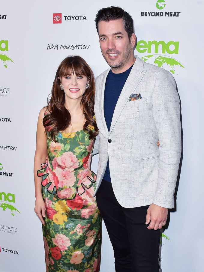 Zooey Deschanel & Jonathan Scott at the EMA Awards Gala