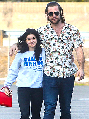 Ariel Winter Luke Benward drive-by birthday