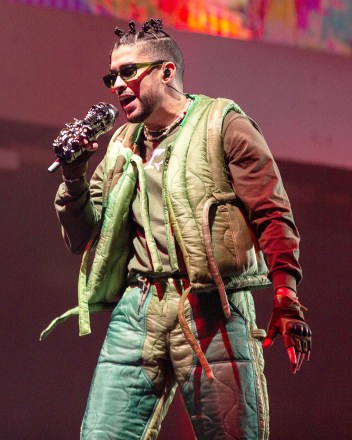 Bad Bunny - Benito Antonio Martínez Ocasio
Bad Bunny in concert at Allstate Arena in Rosemont, Illinois - 10 Mar 2022