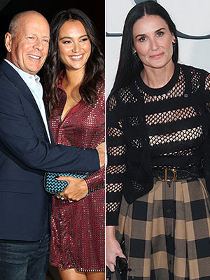 Bruce Willis Emma Willis Demi Moore